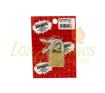 CANDADO PADO X LT 30MM