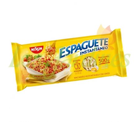 FIDEOS ESPAGUETE INSTANTANEO NISSIN 500G