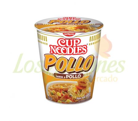 FIDEOS SABOR POLLO NISSIN CUP NOODLES 69G