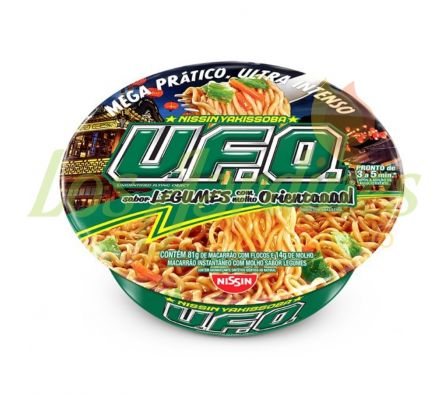 FIDEO NISSIN UFO VERDURAS SALSA ORIENTAL  81GR