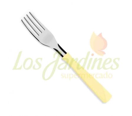 TENEDOR MESA CREMA NEW COLOR TRAMONTINA X UNID