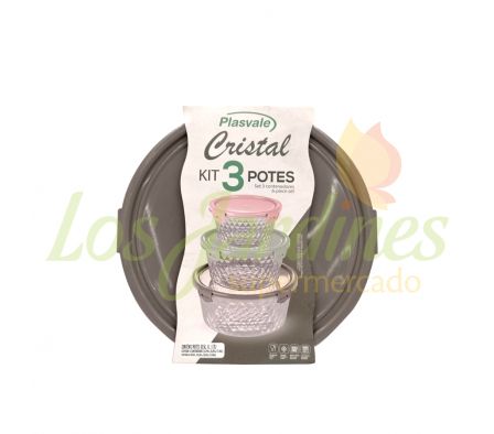 POTE CRISTAL PLASVALE RF.P1454-KIT