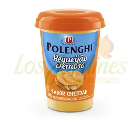 QUESO CREMOSO POLENGHI CHEDDAR 200 GRS