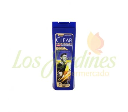 SHAMPOO ANTI CASPA CLEAR MEN SPORTS 200ML.
