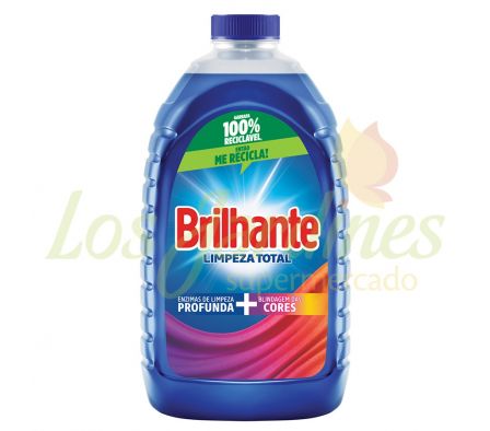 DETERGENTE LIQUIDO BRILLANTE 3 LTS