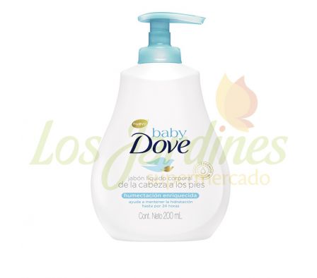 JABON LIQUIDO DOVE BABY H ENR 200ML
