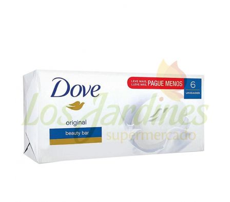 JABON BLANCO DOVE 8X6X90G