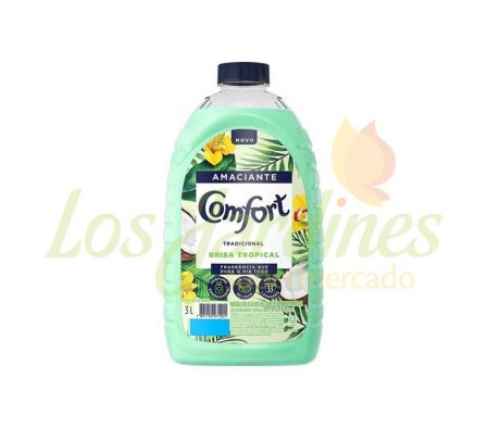 SUAVIZANTE TRADICIONAL BRISA TROPICAL COMFORT 3L.