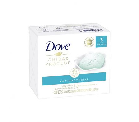 JABON CUIDA PROTEGE DOVE 3 90G