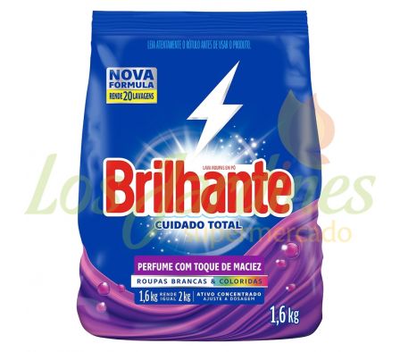 JABON EN POLVO BRILHANTE CUIDADO TOTAL 1,6K
