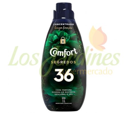 SUAVIZANTE COMFORT SEGREDOS 36 X 1L