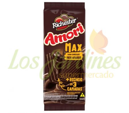 GALLETITA AMORI MAX WAFER CHOCOLATE BROWNIE 87G