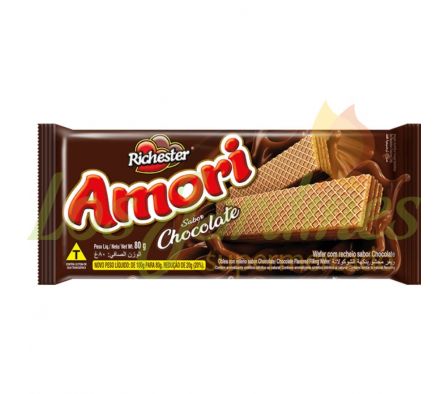 GALLETITA AMORI WAFER CHOCOLATE 80G