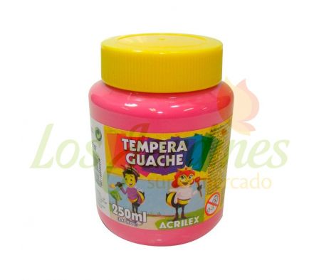 TEMPERA ACRILEX ROSA 250ML