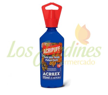 PINTURA ACRILEX ACRIPUF AZUL TURQUESA 35ML