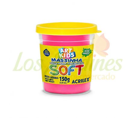 PLASTILINA ACRILEX SOFT MARAVILLA 150G
