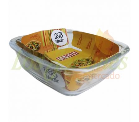 ASADERA CUADRADA S/TAPA NADIR REF.6111 0,750 LTR-