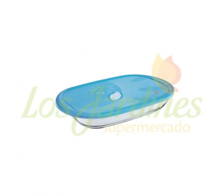 ASADERA RECTANGULAR C/TAPA NADIR 3L RF.6512