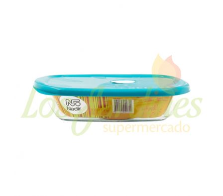 ASADERA RECTANGULAR C/TAPA NADIR 1,8 LT REF. 611-