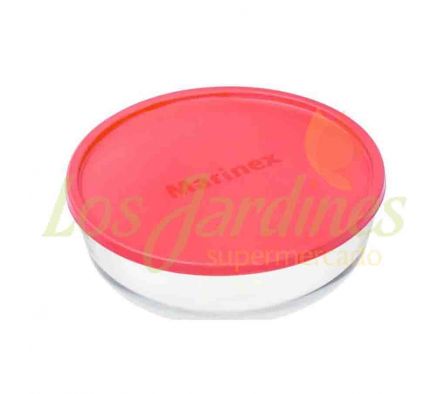 ASADERA REDONDA C/TAPA PLA COLOR 2,4 LTS