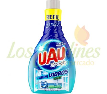 LIMPIA VIDRIOS UAU REFIL 500ML