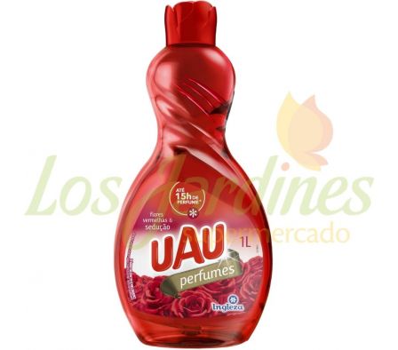 LIMPIADOR LIQUIDO UAU FLORES ROJAS 1L