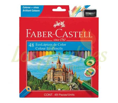 LAPIZ DE COLOR FABER CASTELL 48 COLORES