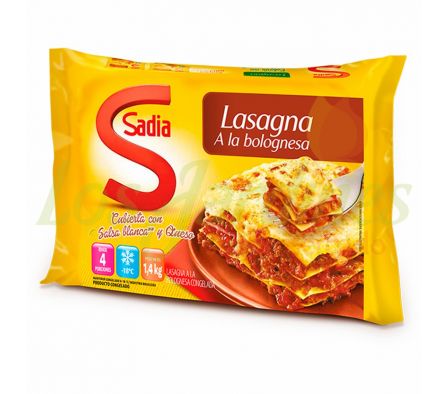 LASAGÑA SADIA BOLOGNESA 600 GRS