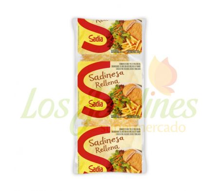 CARNE DE POLLO REBOZADA RELLENA SADIA SADINESA 10