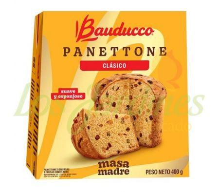 PANETTONE FRUTAS BAUDUCCO X 400 GR
