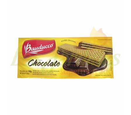 WAFFER CHOCOLATE BAUDUCCO 140 GRS