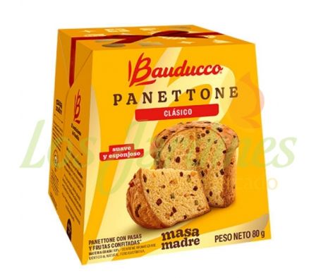 MINI PANETTONE FRUTAS BAUDUCCO X 80 GR