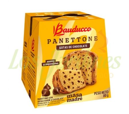 MINI PANETTONE CHOCOLATE BAUDUCCO X 80GR