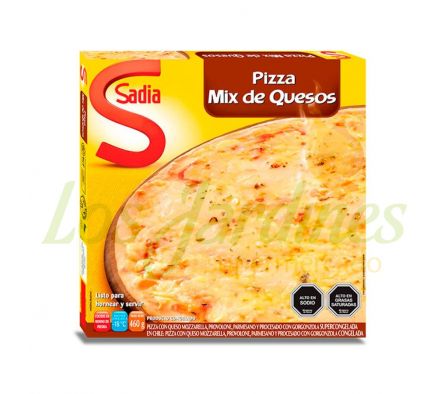 PIZZA CONGELADA SADIA MIX DE QUESOS 460G