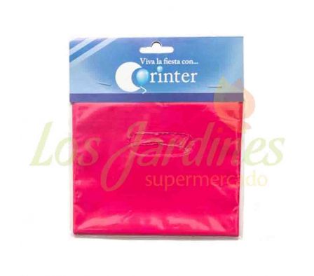BOLSITA DE PLASTICO DOCE FESTA FUCSIA 10 UNIDAD