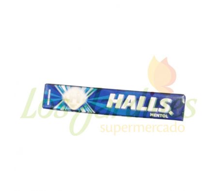 CARAMELO HALLS EXTRA MENTHOL X 34G