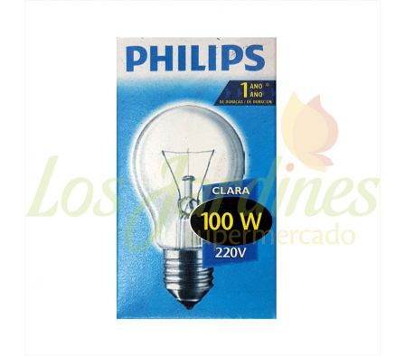 FOCOS CLASICAS CLARAS PHILIPS