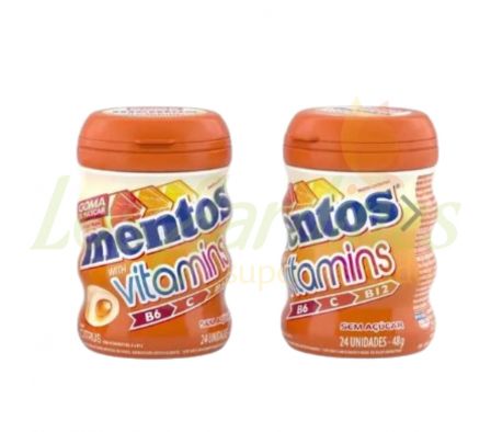 GOMA DE MASCAR MENTOS VITAMINA C