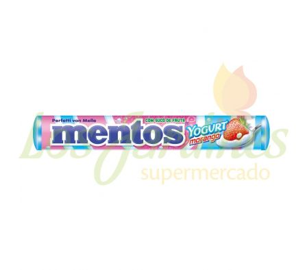 CARAMELO MENTOS YOGURT MORANGO 29 G