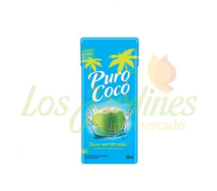AGUA DE COCO PURO COCO 200ML