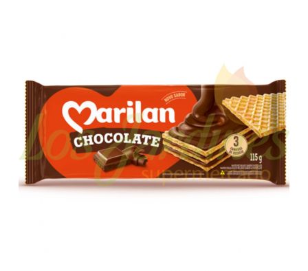 WAFFER MARILAN CHOCOLATE 115 GR