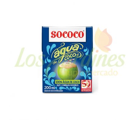 AGUA DE COCO SOCOCO 200 M