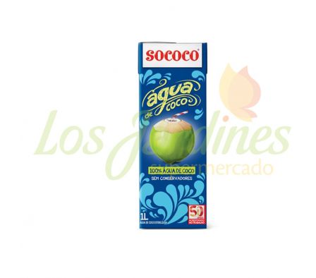 AGUA DE COCO SOCOCO 1L