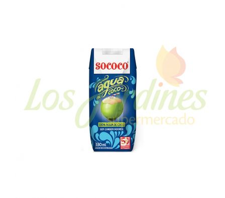 AGUA DE COCO SOCOCO 330ML