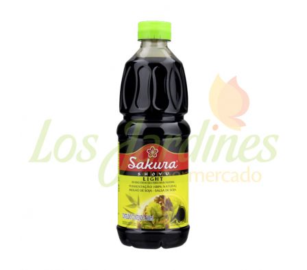 SALSA DE SOJA SHOYU LIGTH SAKURA 50 CC
