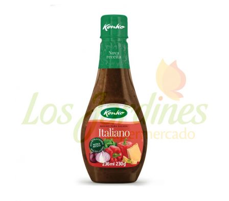 SALSA KENKO ITALIANO PARA ENSALADA 236 ML