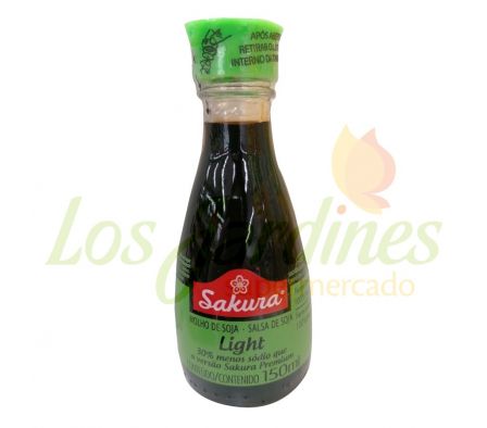 SALSA DE SOJA LIGHT SAKURA 150ML
