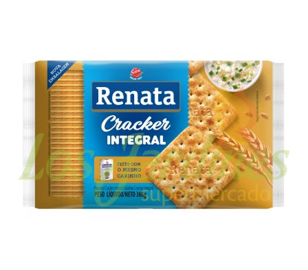 GALLETITA RENATA INTEGRAL CREAM CRACKER 3X120G