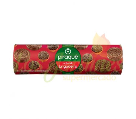 GALLETAS RELLENAS BRIGADEIRO PIRAQUE 160 GR