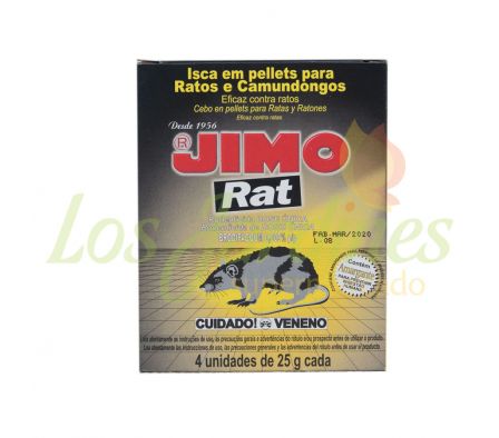 RATICIDA JIMO 100 GRS.